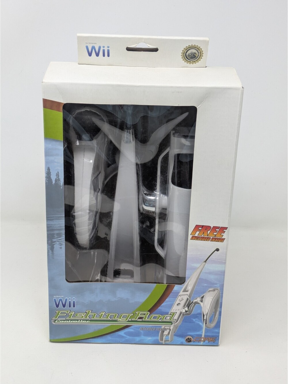 Nintendo Wii Core Gamer Fishing Rod Controller Holder Attachment